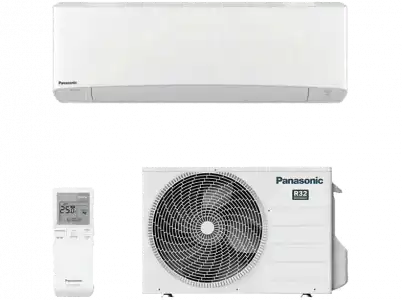 Aire acondicionado - Panasonic KIT-Z25-ZKE Etherea Z, Split 1x1, 2132 fg/h, WiFi, Bomba de calor, Blanco