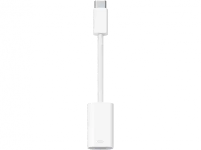 APPLE Adaptador USB-C a Lightning, Blanco