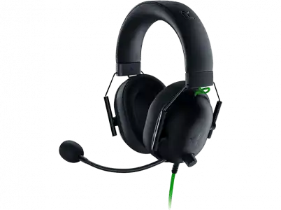 Auriculares gaming - Razer BlackShark V2X, De diadema, Con cable, Jack 3.5 mm, Sonido 7.1, Micrófono, Negro