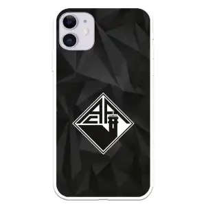 Funda Para Iphone 11 Del Académica De Coimbra Escudo Fondo Negro - Licencia Oficial Académica De Coimbra