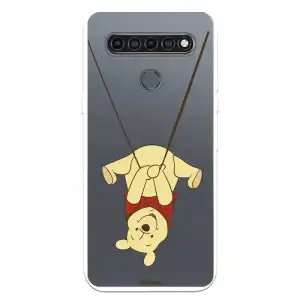 Funda Para Lg K61 Oficial De Disney Winnie Columpio - Winnie The Pooh