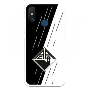Funda Para Xiaomi Mi 8 Del Académica De Coimbra Escudo Bicolor - Licencia Oficial Académica De Coimbra