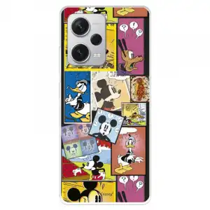 Funda Para Xiaomi Redmi Note 12 5g Oficial De Disney Mickey Comic - Clásicos Disney