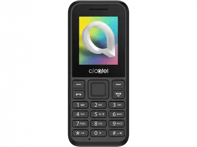 Móvil - Alcatel 1068, Volcano Black, Para mayores, 1.8" QQVGA, MTK6261D, 750 mAh, Bluetooth, Radio FM, Nucleus