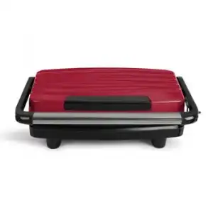 Plancha Compacta Rojo 750 W Livoo