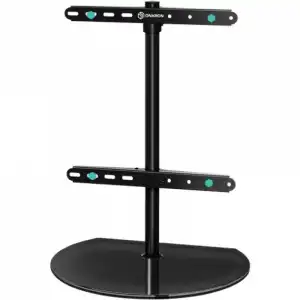 PT2-BLK Soporte de Cristal de Sobremesa para TV 32"-65" VESA 400x400 Máx 35Kg