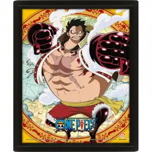 Pyramid Póster 3D One Piece 4th Gear Flip