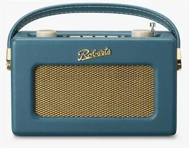 Roberts Radio - Radio Portátil Con Bluetooth Revival Uno BT Azul Turquesa