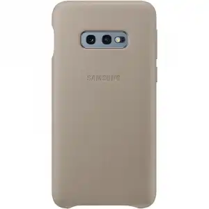 Samsung Leather Cover Gris para Samsung Galaxy S10e