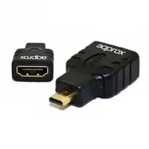 Approx appC19 Adaptador HDMI a MicroHDMI Negro