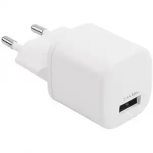 Cargador Wefix USB 2.4A Blanco