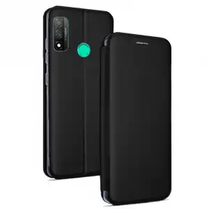 Cool Funda Flip Cover Elegance Negro para Huawei P Smart 2020