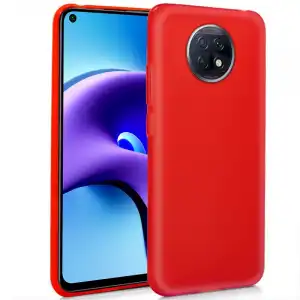 Cool Funda Silicona Roja para Xiaomi Redmi Note 9T