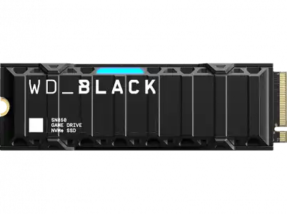 Disco duro SSD interno 1TB - WD_Black SN850 NVMe para consolas PS5™, Con licencia oficial, 7000MB/s, Negro