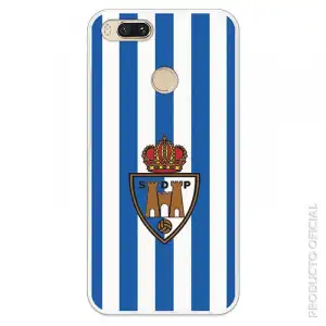 Funda Oficial Ponferradina Rayas Azules Y Rojas Ss18-19 Xiaomi Mi A1