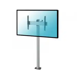Kimex Soporte de Suelo con Base Atornillable para TV 32"-75" Altura 175cm VESA 600x400 Máx. 50Kg