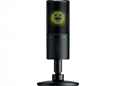 Micrófono - Razer Seiren Emote, Alámbrico, 100 Hz a: 20 kHz, USB, mV / Pa, Soporte de mesa, Negro