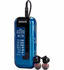 No R22bl Radio Portatil Aiwa R22 Blue Radio Radio/cd