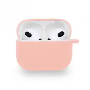 Nueboo Funda Silicona Protectora para Airpods 3 Rosa
