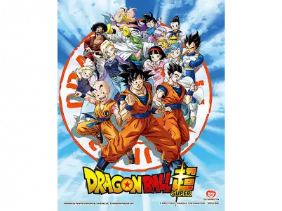 Póster 3D - Sherwood Dragon Ball Super: Goku & Z Fighters, 23.5 x 28.5 cm, Efecto