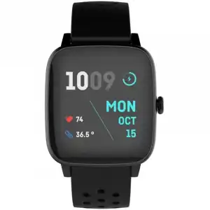 Prixton Life Fit Smartwatch con Termómetro Negro