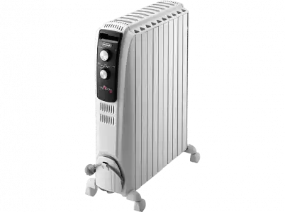 Radiador - De Longhi TRD 04-1025 Potencia 2500W, Termostato regulable, 3 Posiciones de temperatura