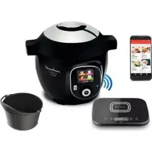 Robot De Cocina Cookeo+ Connect Smart 6l - Negro Moulinex Ce859800