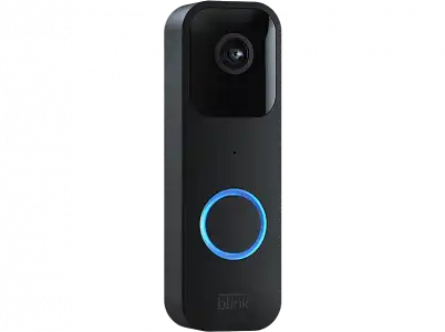 Videotimbre - Amazon Blink Video Doorbell, Inalámbrico, HD, Alexa integrada, Visión nocturna, Audio bidireccional, Negro