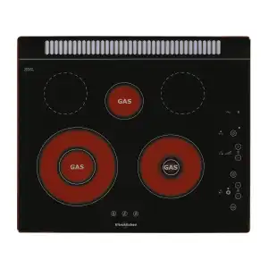 Vitrokitchen - Placa De Gas Con 5 Zonas De Cocción - 401TGNA