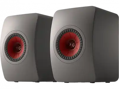 Altavoz de estantería - KEF LS50 Meta, Set 2, 150W, 64Hz-28KHz (±3db), 8Ω, 87dB, 2.5 vías, Gris Titanium