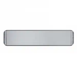 CasaFan CasaTherm Hottop 1500 Panel Calefactor Radiante IP55 1500W Gris Plateado