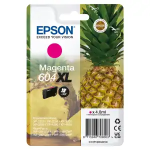 Epson - Cartucho De Tinta Original 604 XL Magenta (T10H340)