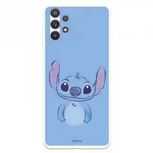 Funda Oficial de Disney Stitch Azul Lilo & Stitch para Samsung Galaxy A32 5G