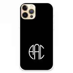 Funda Para Iphone 12 Del Académica De Coimbra Iniciales - Licencia Oficial Académica De Coimbra