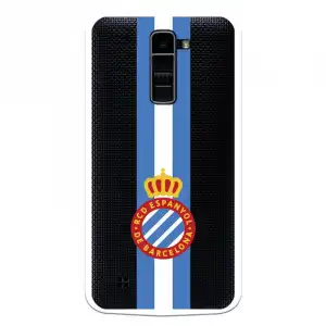 Funda Para Lg K10 4g Del Rcd Espanyol Escudo Albiceleste Escudo Albiceleste - Licencia Oficial Rcd Espanyol