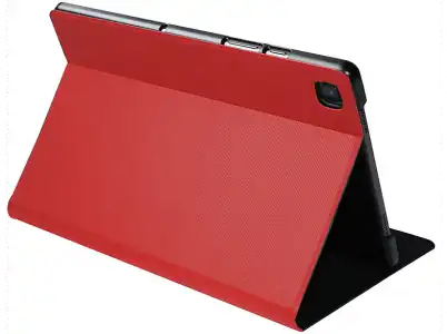 Funda tablet - Silver Sanz HT BookCase Wave, Para Samsung Galaxy Tab A7 2020 10.4", Transporte, Rojo