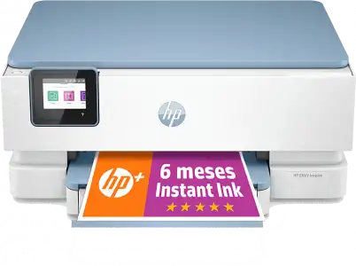 Impresora multifunción - HP Envy Inspire 7221e, WiFi, USB, 6 meses de impresión Instant Ink con HP+, doble cara