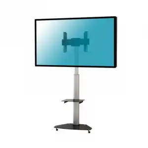 Kimex Soporte de Suelo para TV 37"-75" Altura 120-180cm VESA 600x400 Máx. 40Kg