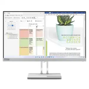 LENOVO - Monitor PC 60,4 cm (23,8') Lenovo L24e-40, 100 Hz, Full HD, AMD FreeSync.