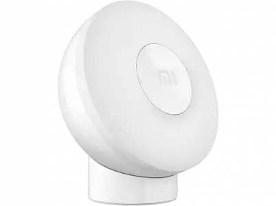 Luz nocturna - Xiaomi Mi Motion-Activated Night Light 2, Sensor de movimiento, Rotación 360 ​​°, Blanco