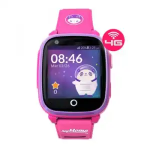 Soymomo Space 4g - Reloj Gps Para Niños 4g - Smartwatch Para Niños 4g Con Cámara (rosa)