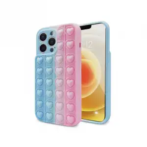 Unotec Funda Silicona Pop It Multikolor 1 para iPhone 12