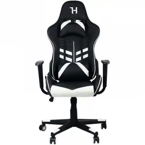 7H Seven House Decode Silla Gaming Negra/Blanca