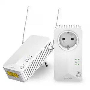 Adaptador PLC Strong Powerline WiFi 600 Kit