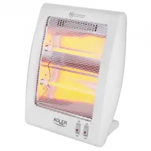 Adler AD 7709 Estufa Eléctrica de Cuarzo 800W