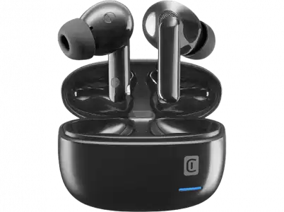 Auriculares inalámbricos - CellularLine BTECLIPSETWS, Intraurales, Bluetooth, Negro