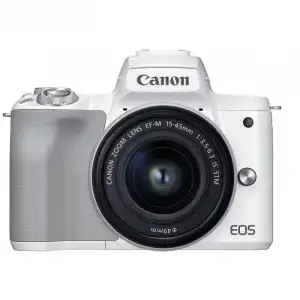 Canon M50 Mark II 24.1MP WiFi Blanca + Objetivo 15-45mm F3.5-6.3 IS STM