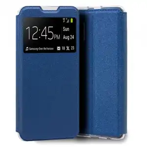 Cool Funda Flip Cover Liso Azul para Samsung Galaxy A32 4G