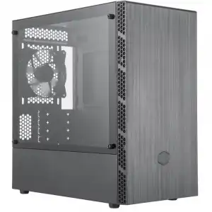 Cooler Master MasterBox MB400L ODD Cristal Templado USB 3.2 Negra