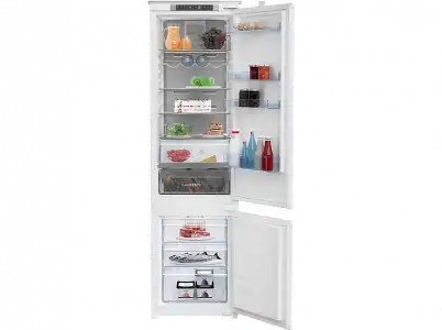 Frigorífico combi integrable - Beko BCNA306E3SN, No Frost, 193.5 cm, 284 l, Blanco